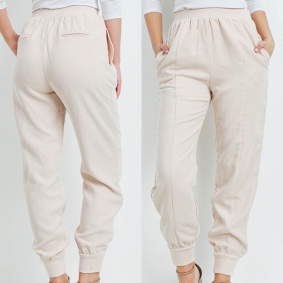 Sand/Beige corduroy pants - Picture 7 of 7